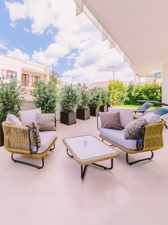เตียงริมสระ BUNISE รุ่น SUNLIT ขนาด 205×79×43 ซม. สี APRICOT_3