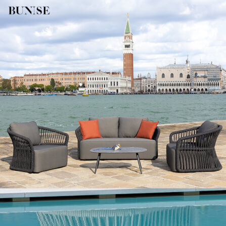 โต๊ะกลาง BUNISE รุ่น LAGUNA ขนาด 100×60×30 ซม. สีดำ_6