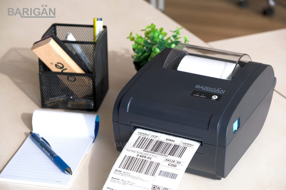 เครื่องพิมพ์ฉลากบาร์โค้ด BARIGAN รุ่น GG-IN10 THERMAL PRINTER ไม่ใช้หมึก USB+BLUETOOTH_2