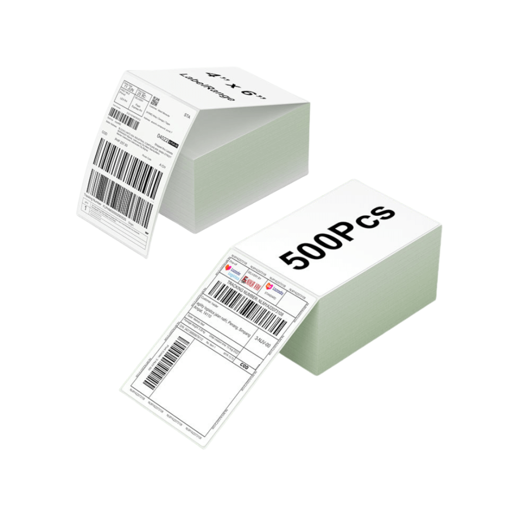 [1ลัง20แพค] สติ๊กเกอร์เทอร์มอล BARIGAN DIRECT THERMAL LABEL 100&times;150 MM