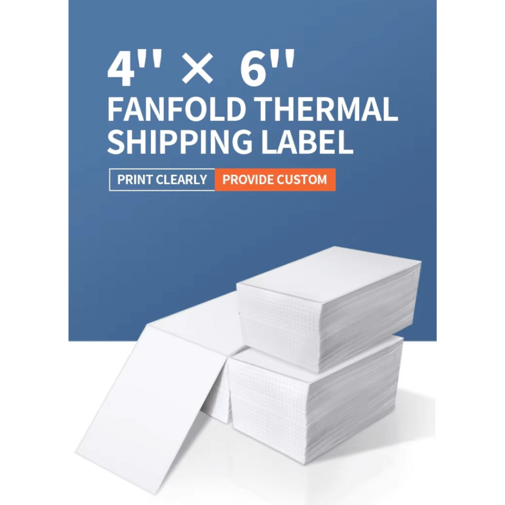 [1ลัง20แพค] สติ๊กเกอร์เทอร์มอล BARIGAN DIRECT THERMAL LABEL 100&times;150 MM