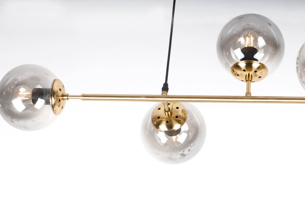 ไฟช่อ CANDLELIGHT PN-14001 สีชุบและอบเงา 6หัว