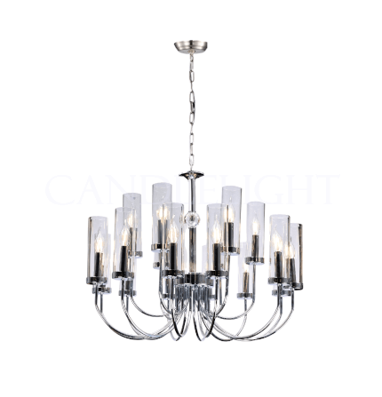 ไฟช่อ CANDLELIGHT MC-13001 สีชุบและอบเงา 20หัว_0