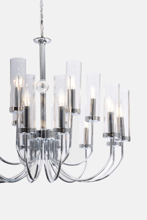 ไฟช่อ CANDLELIGHT MC-13001 สีชุบและอบเงา 20หัว_2