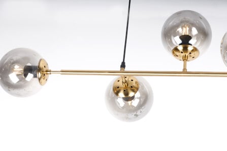 ไฟช่อ CANDLELIGHT PN-14001 สีชุบและอบเงา 6หัว_3