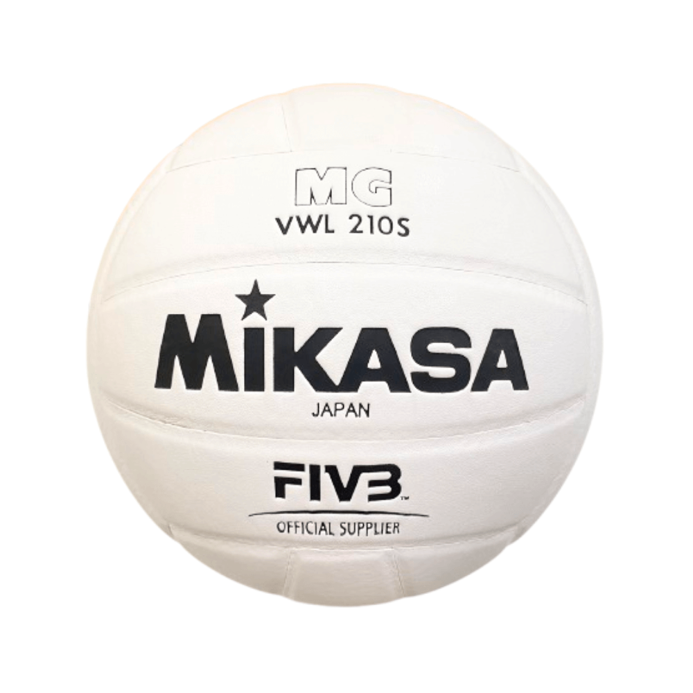 วอลเลย์บอล MIKASA VWL210S หนังอัด  HIGH GRADE SYNTHETIC LEATHER สีขาว มอก. เบอร์ 5