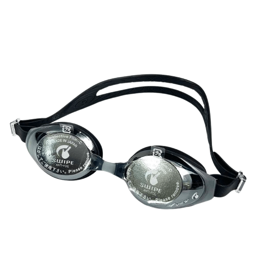 แว่นตาว่ายน้ำ VIEW รุ่น V630ASAMBKDSL เลนส์ฉาบปรอทป้องกันรังสี UV ตัดแสงสะท้อน