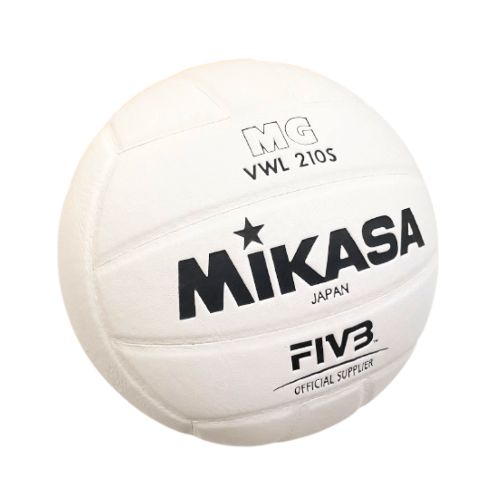 วอลเลย์บอล MIKASA VWL210S หนังอัด  HIGH GRADE SYNTHETIC LEATHER สีขาว มอก. เบอร์ 5