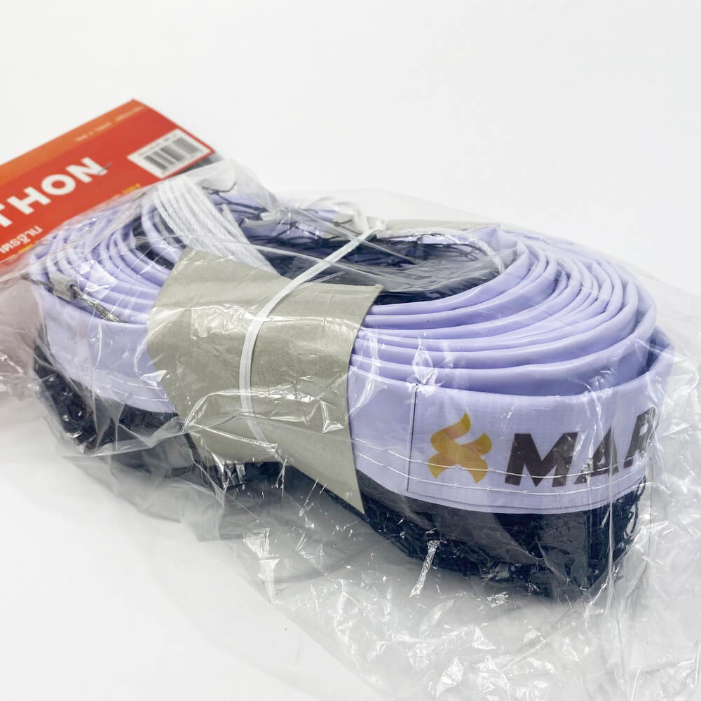 เน็ตแบดมินตัน MARATHON รุ่น MN.21 มีลวดสลิง แถบบน สีสด ชันเจน