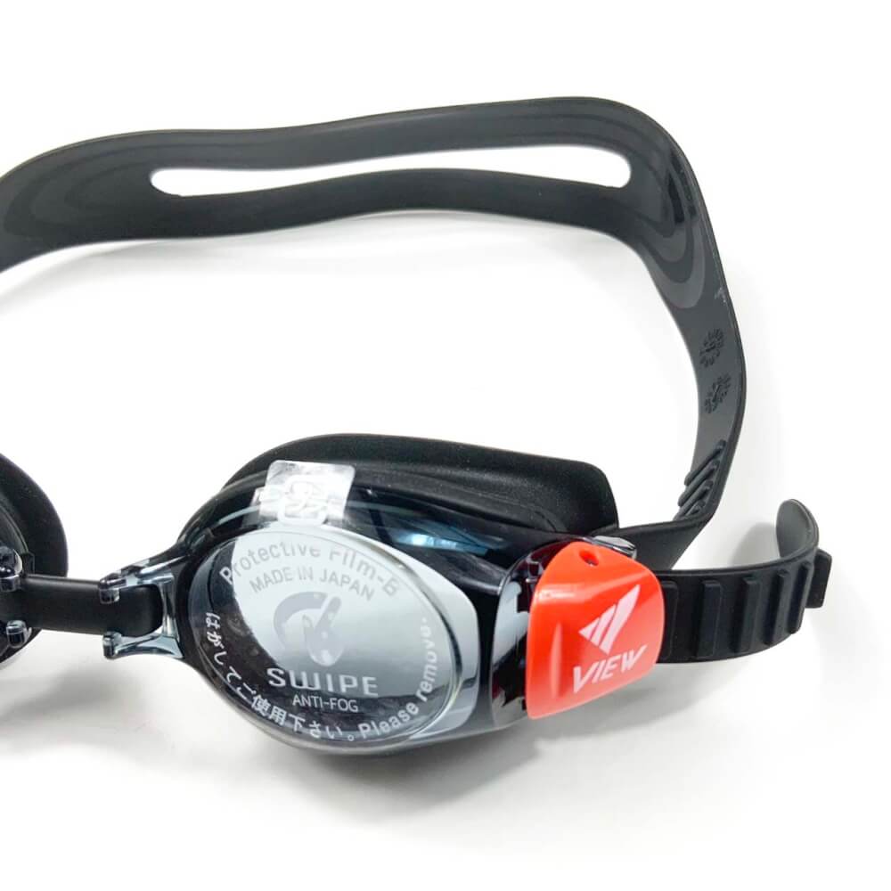 แว่นตาว่ายน้ำเด็ก VIEW รุ่น V730JASA BKR เหมาะสำหรับเด็กอายุ 4-9 ปี