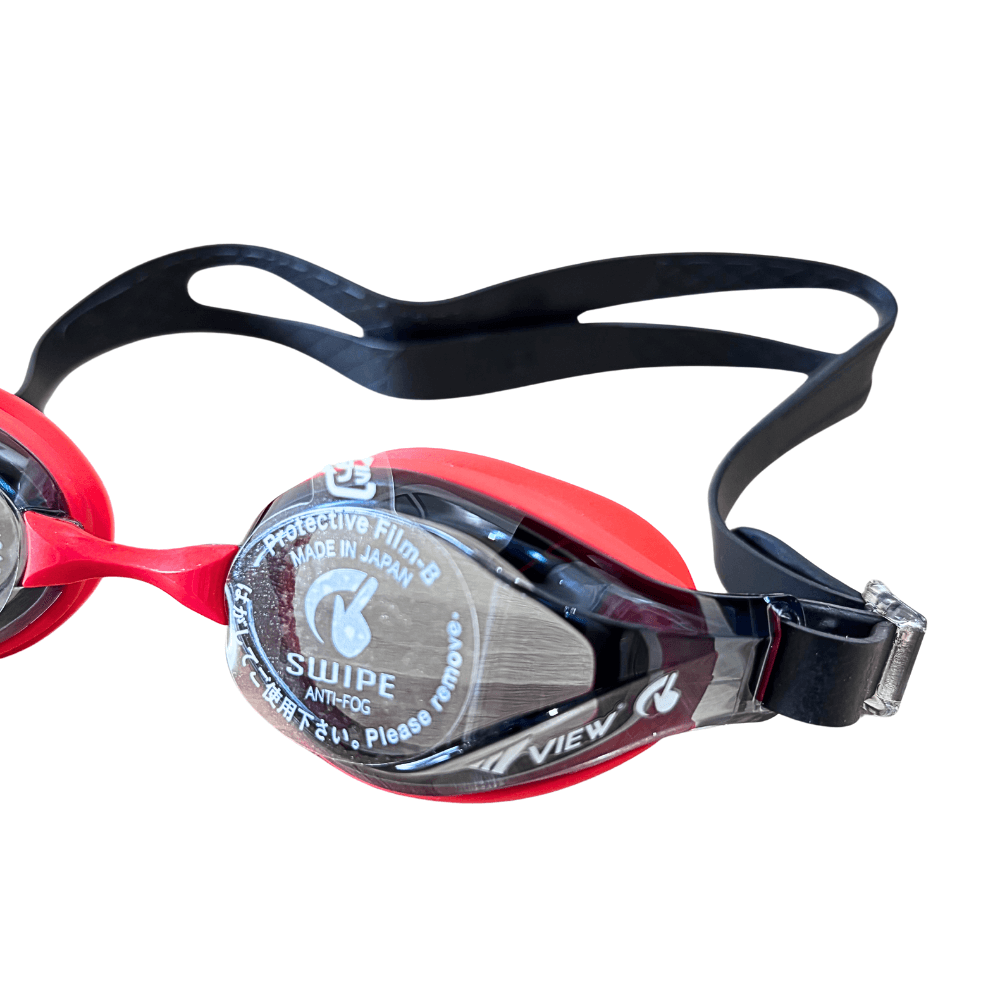 แว่นตาว่ายน้ำ VIEW รุ่น V760JASA SKR เหมาะสำหรับเด็กอายุ 6-12 ปี เลนส์ช่วยป้องกันรังสี UV