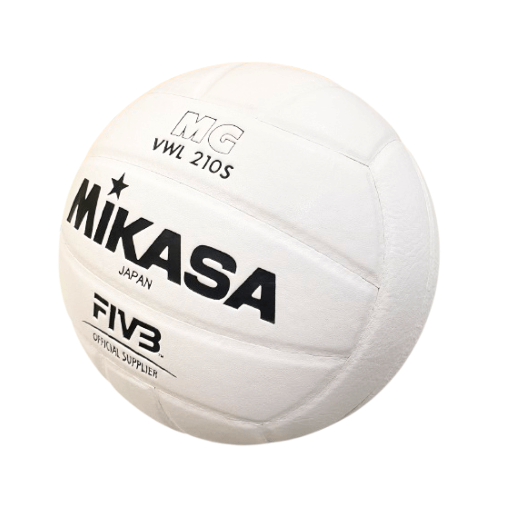 วอลเลย์บอล MIKASA VWL210S หนังอัด  HIGH GRADE SYNTHETIC LEATHER สีขาว มอก. เบอร์ 5
