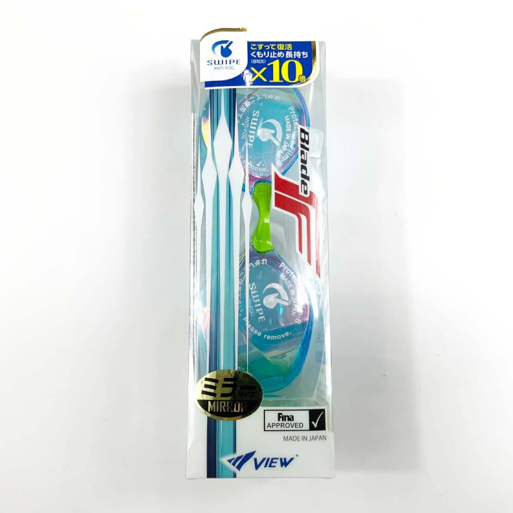 แว่นตาว่ายน้ำ VIEW รุ่น V122SAM AMSHD เลนส์เทคโนโลยี BLADE F ใช้แข่งขัน FINA APPROVED