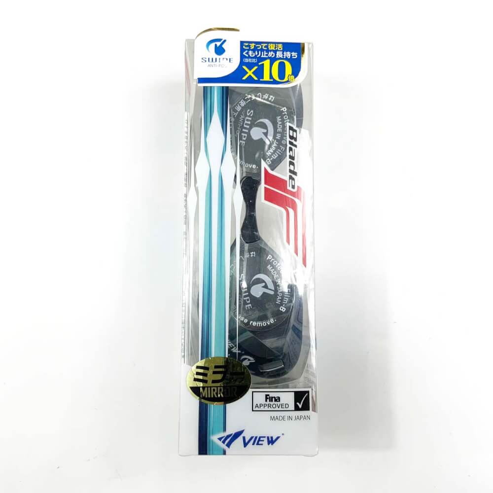 แว่นตาว่ายน้ำ VIEW รุ่น V122SAM SKDSL เลนส์เทคโนโลยี BLADE F ใช้แข่งขัน FINA APPROVED