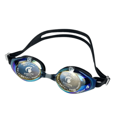 แว่นตาว่ายน้ำ VIEW รุ่น V630ASAM BKOR เลนส์ฉาบปรอทป้องกันรังสี UV ตัดแสงสะท้อน_1