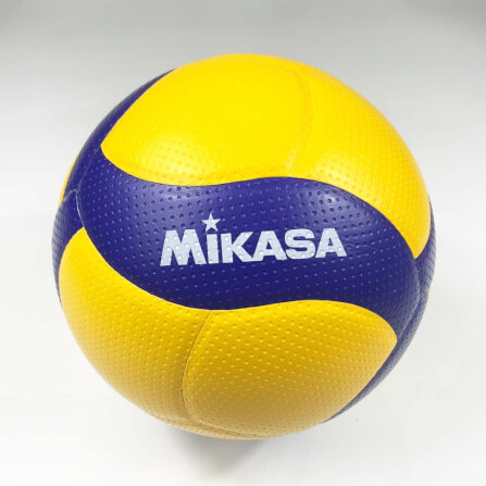 วอลเลย์บอล MIKASA V300W หนังอัดพียู (PU) นุ่มพิเศษ มีมอก. เบอร์ 5_2