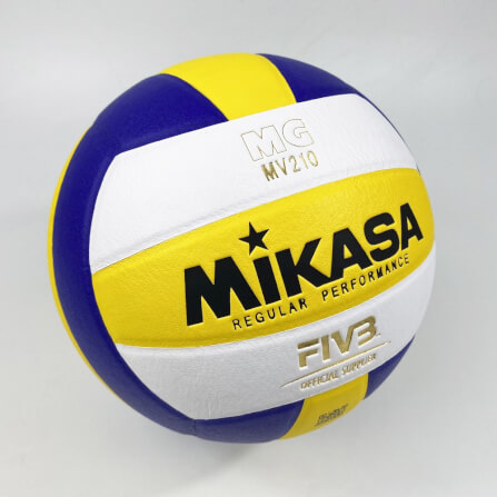 วอลเลย์บอล MIKASA MV210 หนังอัด คุณภาพหนังนิ่ม ทนทาน มีมอก. เบอร์ 5_2