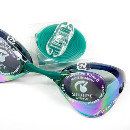 แว่นตาว่ายน้ำ VIEW รุ่น V121SAMSKEM แว่นแข่งขัน ได้รับ FINA APPROVED ป้องกันรังสี UV_2