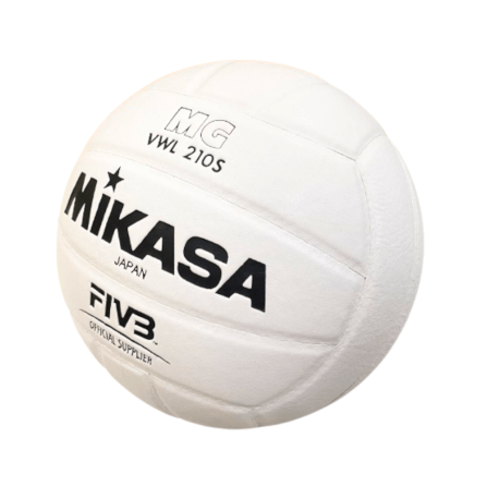 วอลเลย์บอล MIKASA VWL210S หนังอัด  HIGH GRADE SYNTHETIC LEATHER สีขาว มอก. เบอร์ 5_3
