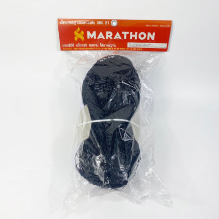 เน็ตแบดมินตัน MARATHON รุ่น MN.21 มีลวดสลิง แถบบน สีสด ชันเจน_3