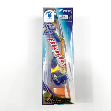 แว่นตาว่ายน้ำ VIEW รุ่น V121SAMCBLOR แว่นแข่งขัน ได้รับ FINA APPROVED ป้องกันรังสี UV_3