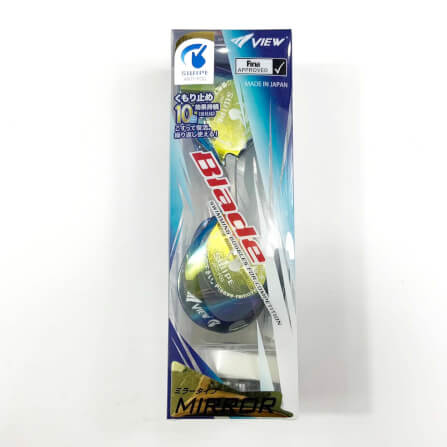 แว่นตาว่ายน้ำ VIEW รุ่น V121SAM SKY แว่นแข่งขัน ได้รับ FINA APPROVED ป้องกันรังสี UV_3