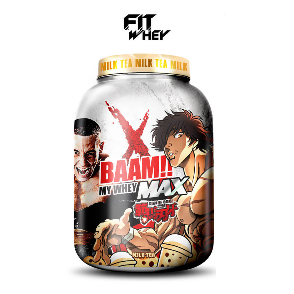 เวย์โปรตีน BAAM MY WHEY PROTEIN MAX - 5 LB MILK TEA [BAKI]_0