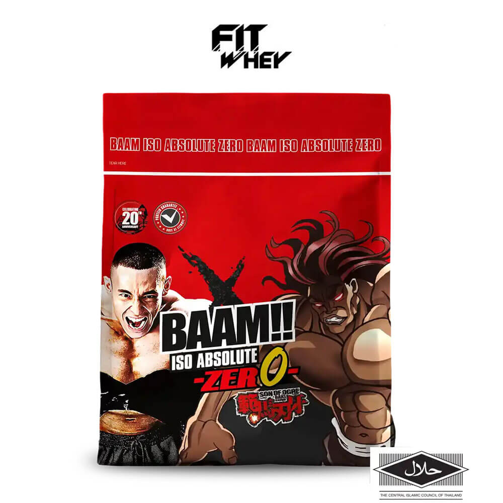 เวย์โปรตีนไอโซเลท BAAM ISO ABSOLUTE ZERO - 8 LB CAFE MOCHA [BAG BAKI]