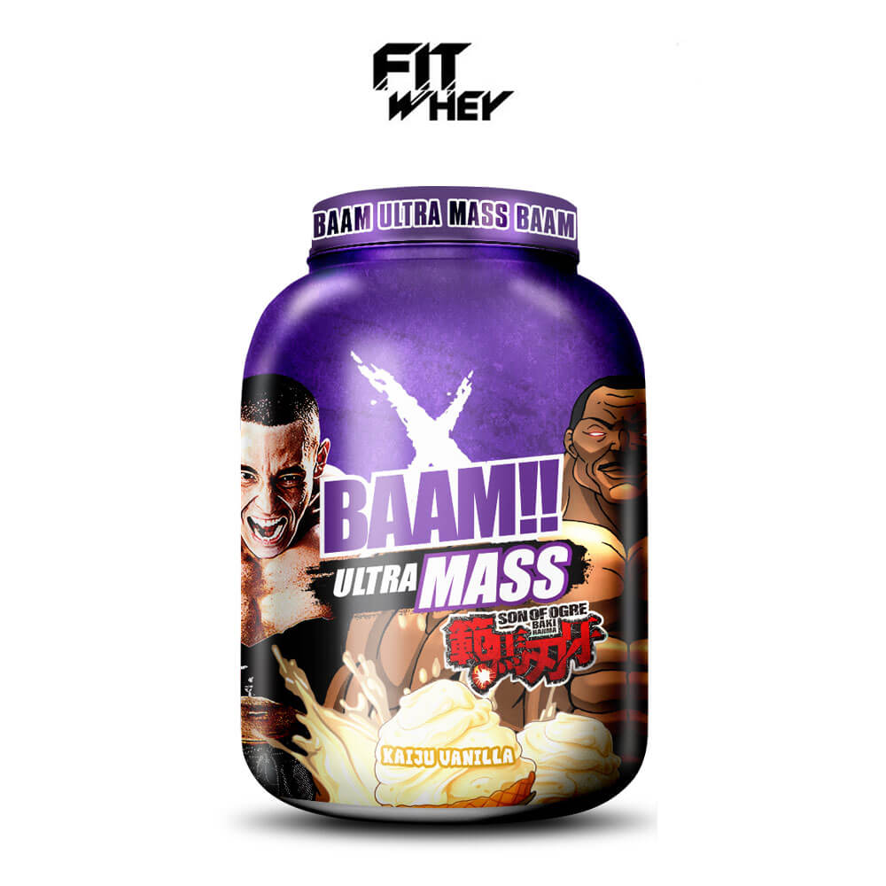 โปรตีนเพิ่มน้ำหนัก BAAM ULTRA MASS - 6 LB VANILLA [BAKI]