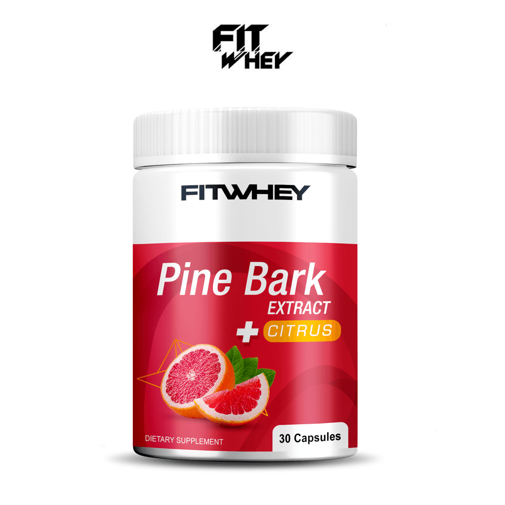 ผลิตภัณฑ์เสริมอาหาร FITWHEY SUPPLEMENTS สารสกัดจากเปลือกสนและส้ม 30 แคปซูล