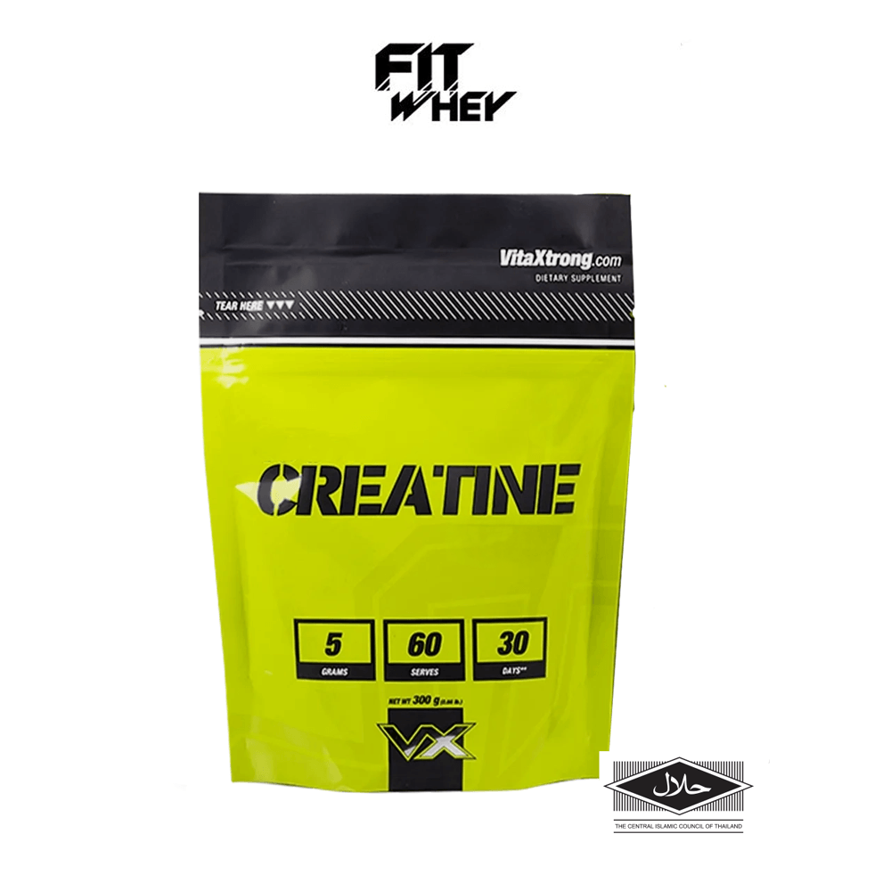 ครีเอทีน VITAXTRONG MICRONIZED CREATINE MONOHYDRATE - 300 G GREEN APPLE