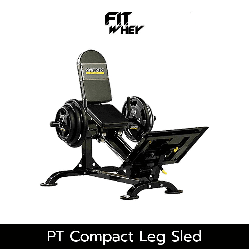อุปกรณ์ออกกำลังกาย FITWHEY POWERTEC อุปกรณ์ COMPACT LEG SLED