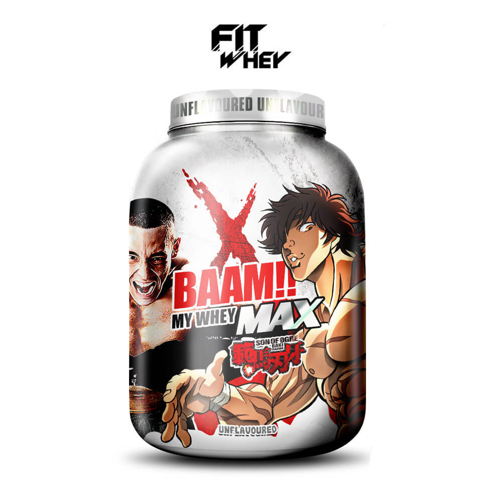 เวย์โปรตีน BAAM MY WHEY PROTEIN MAX - 5 LB UNFLAVORED [BAKI]_1