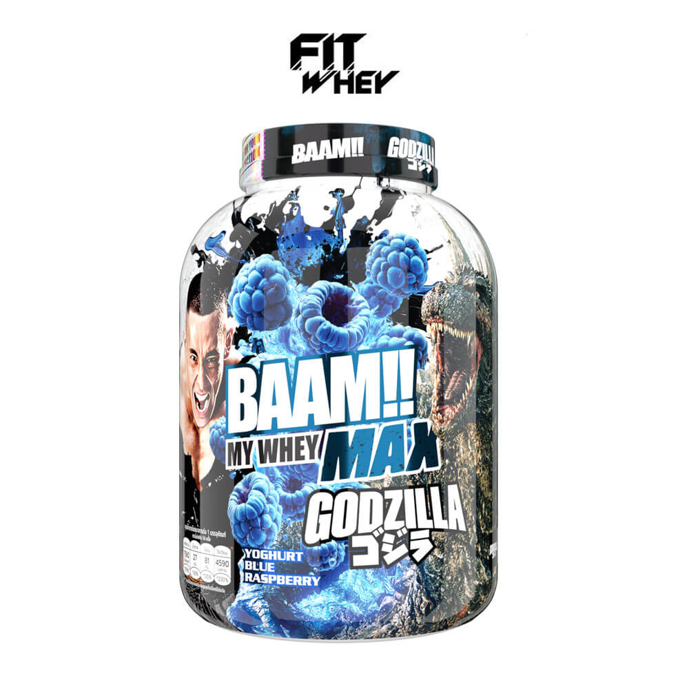 เวย์โปรตีน BAAM MY WHEY PROTEIN MAX - 5 LB YOGHURT BLUE RASPBERRY [GZ]_1