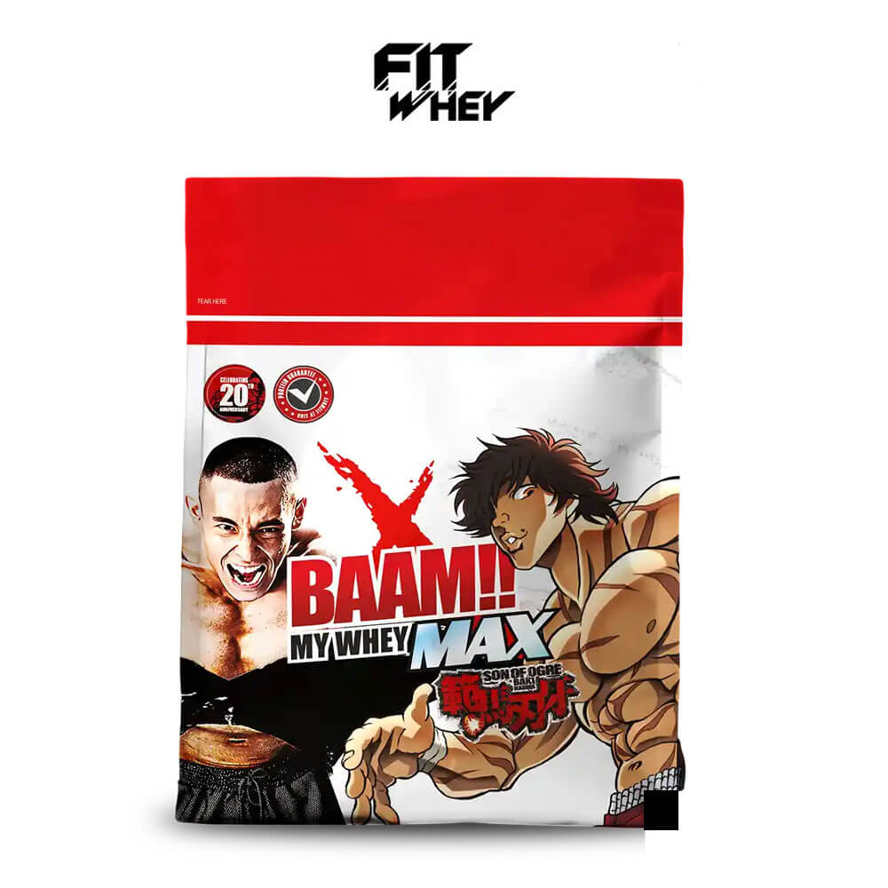 เวย์โปรตีน BAAM MY WHEY PROTEIN MAX - 10 LB VANILLA [BAG BAKI]
