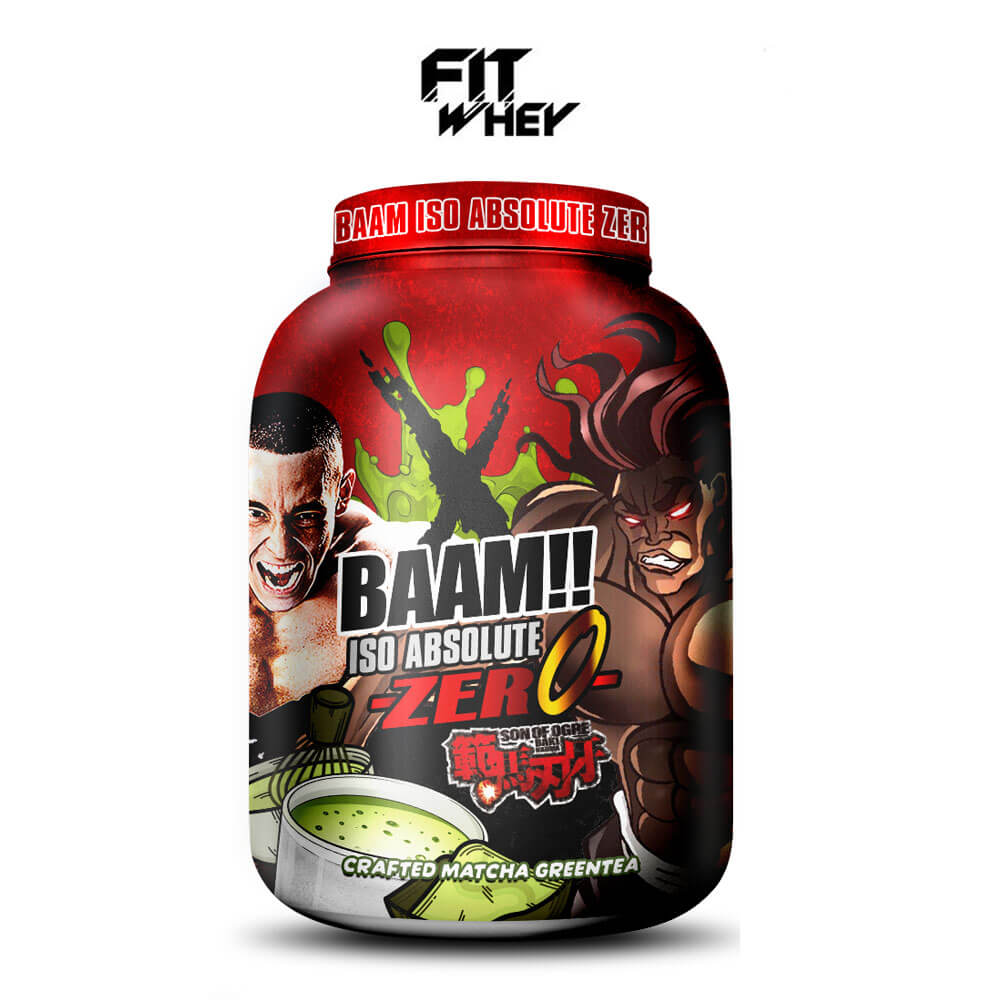 เวย์โปรตีนไอโซเลท BAAM ISO ABSOLUTE ZERO - 5 LB MATCHA GREEN TEA [BAKI]