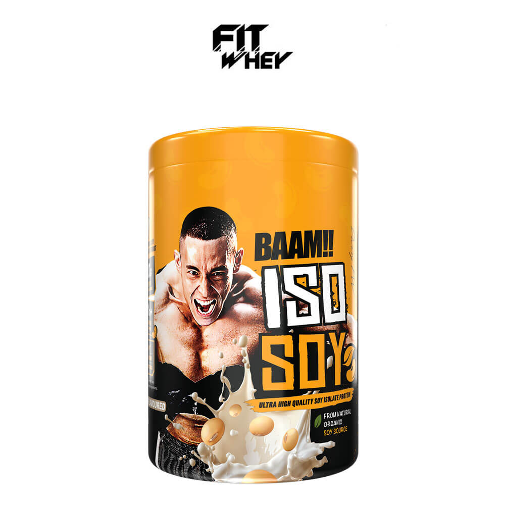 โปรตีนถั่วเหลือง BAAM ISO - SOY - 1 LB UNFLAVORED