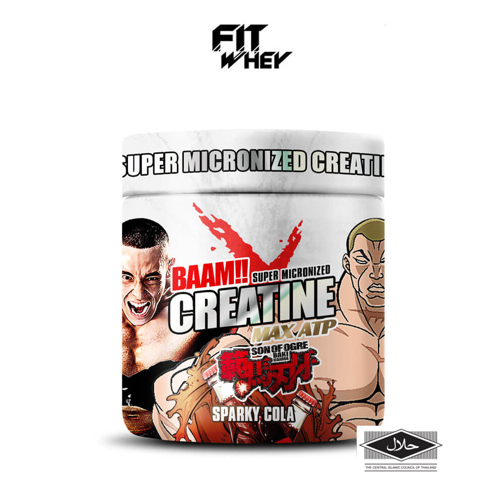 ครีเอทีน BAAM CREATINE 5000 - COLA 300 G [BAKI]