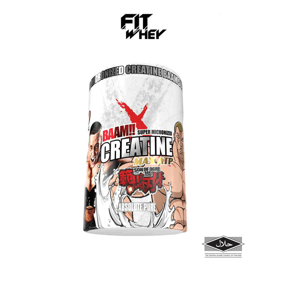 ครีเอทีน BAAM CREATINE 5000 - UNFLAVORED 600 G [BAKI]