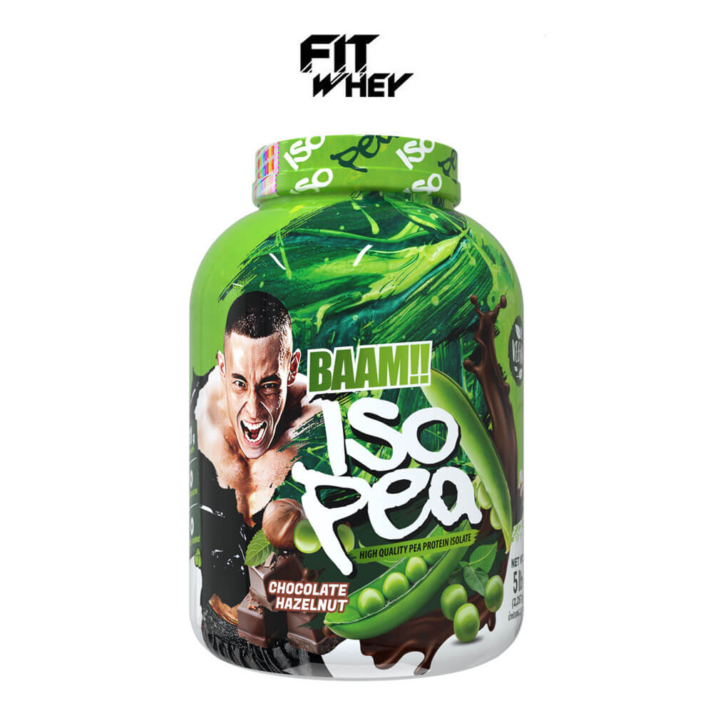 โปรตีนจากถั่วลันเตา BAAM ISO - PEA - 5 LB CHOCOLATE HAZELNUT_1