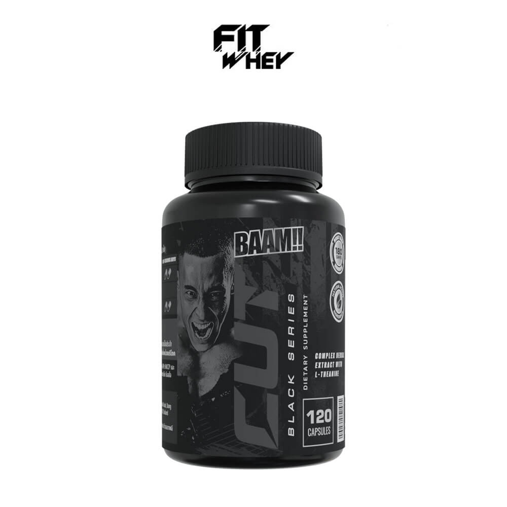 ผลิตภัณฑ์อาหารเสริมแคปซูล BAAM CUT BLACK SERIES CAPSULES