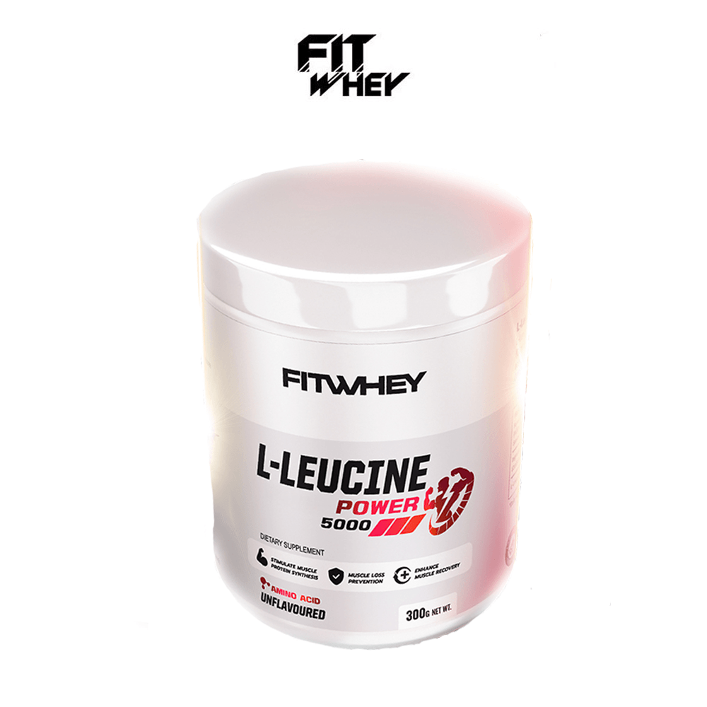 ผลิตภัณฑ์เสริมอาหาร FITWHEY SUPPLEMENTS L-LEUCINE 5000 300 G