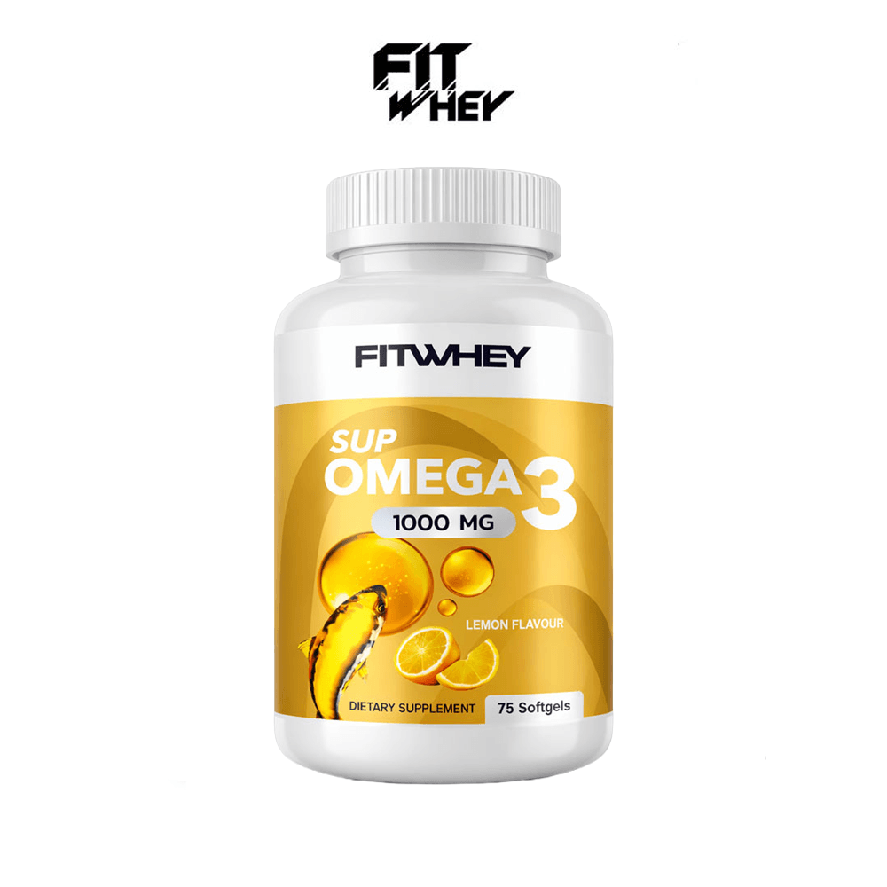 ผลิตภัณฑ์เสริมอาหาร FITWHEY SUPPLEMENTS SUPER OMEGA 3 | (EPA 400 MG. | DHA 300 MG.)