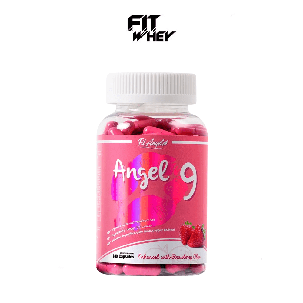 ผลิตภัณฑ์เสริมอาหาร FIT ANGEL ANGEL-9 สูตรรวมสารสกัดจากธรรมชาติ 7 ชนิด (180 แคปซูล)