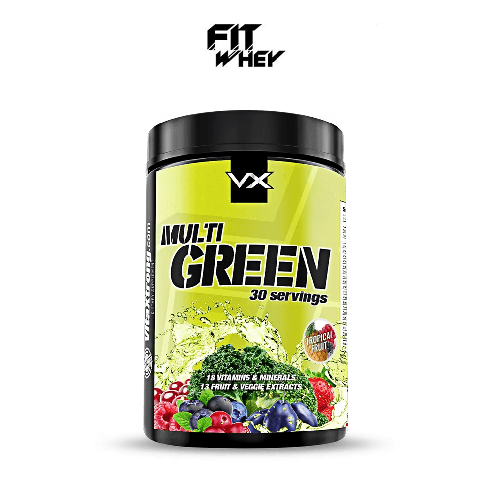 วิตามินรวมจากผักผลไม้ 13 ชนิด VITAXTRONG MULTI GREEN - 30 SERVINGS TROPICAL FRUIT
