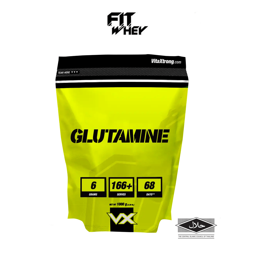กลูตามีน VITAXTRONG GLUTAMINE 6000 - 1000 G. GREEN APPLE