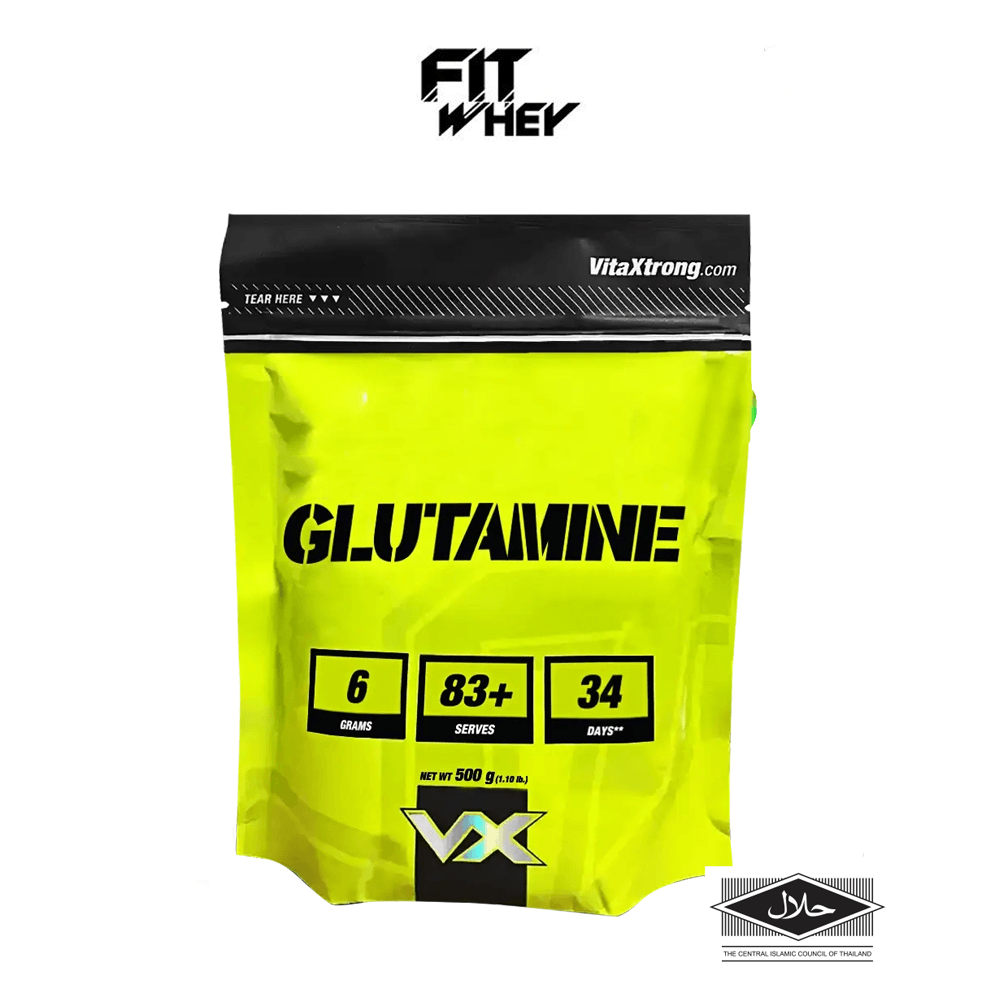 กลูตามีน VITAXTRONG GLUTAMINE 6000 - 500 G. UNFLAVORED