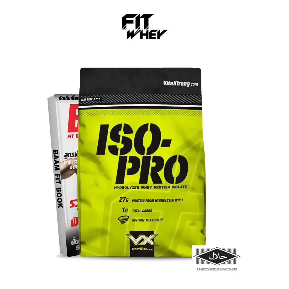 เวย์โปรตีนไอโซเลท VITAXTRONG ISO - PRO - 5 LB MATCHA GREEN TEA