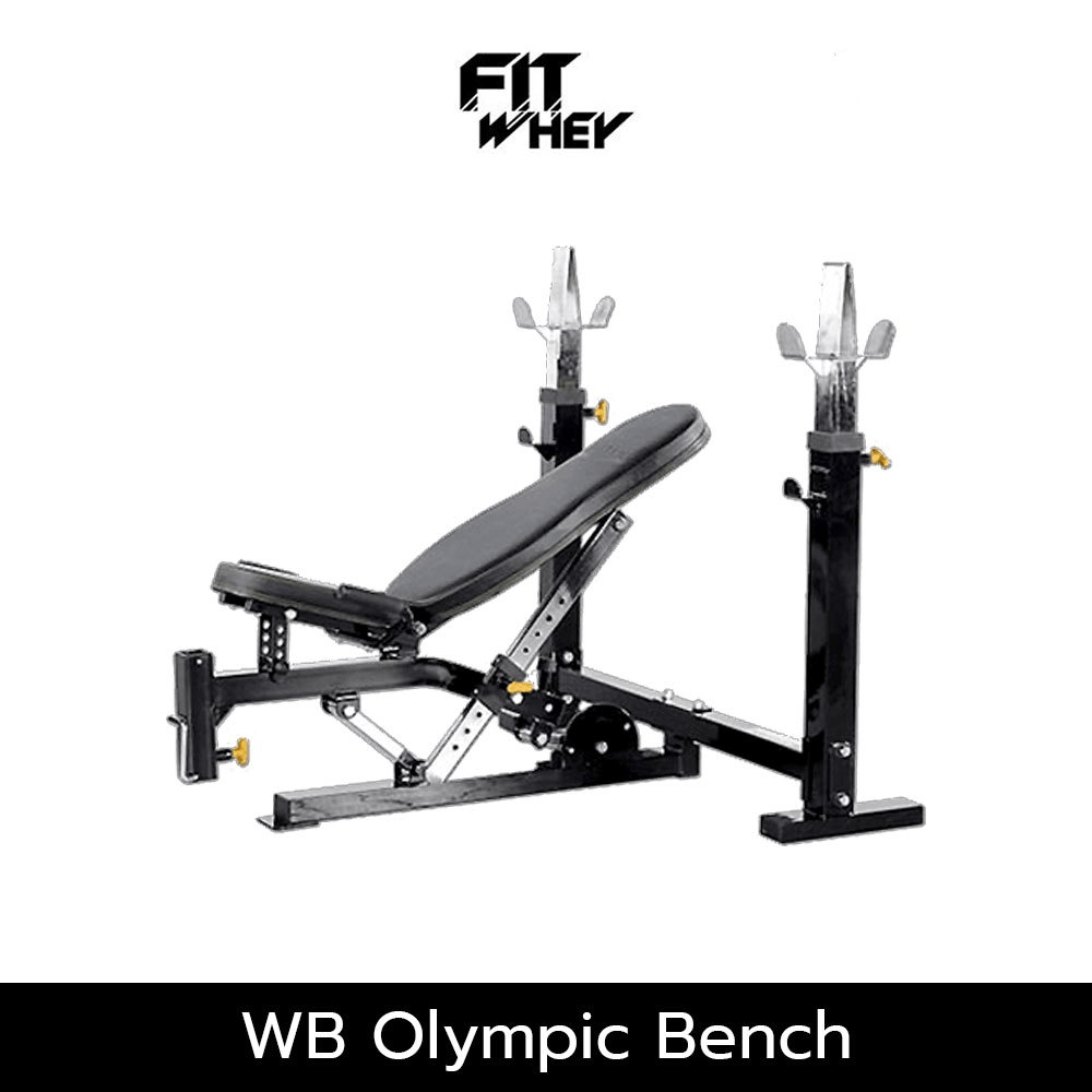 อุปกรณ์ออกกำลังกาย FITWHEY POWERTEC อุปกรณ์ WB OLYMPIC BENCH