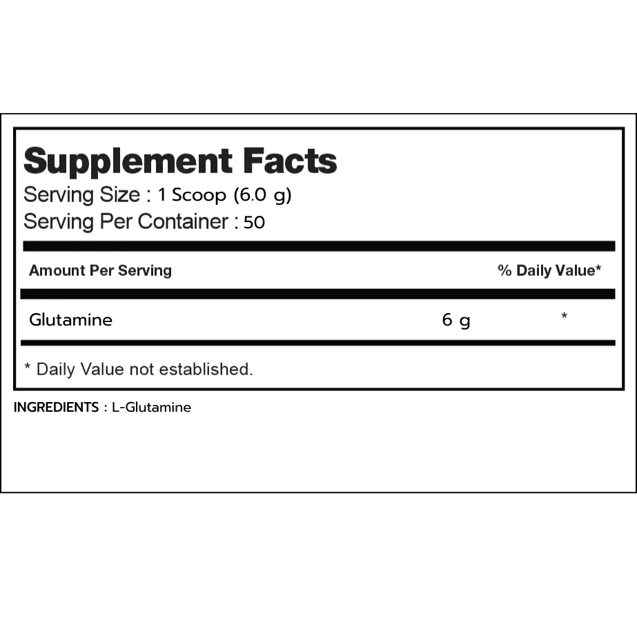 กลูตามีน VITAXTRONG GLUTAMINE 6000 - 500 G. GREEN APPLE